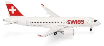 Produktbild von Herpa Wings 1:200 Airbus A 220-100 Swiss Int. Air Lines 558471