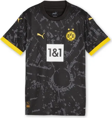 Zdjęcie produktu dla Puma Borussia Dortmund Koszulka wyjazdowa 2023 2024 Logo sponsora Mężczyźni Rozmiar XL