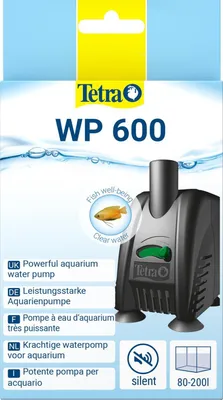 Productafbeelding van 600 Waterpomp voor aquaria, krachtige aquariumpomp voor 80-200 liter