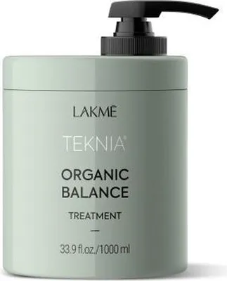 Zdjęcie produktu dla Lakmé Teknia Organic Balance Treatment odżywcza maska do wszystkich rodzajów włosów 1000 ml