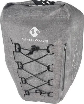 Produktbild von M-Wave Suburban Carry Fahrradtasche Gepäckträgertasche Fahrrad 25L wasserdicht Fahrradtaschen Radtasche