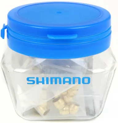 Immagine prodotto di SHIMANO - 100 pezzi di raccordi a compressione SM-BH90/59 - Componenti di collegamento per freni idraulici...