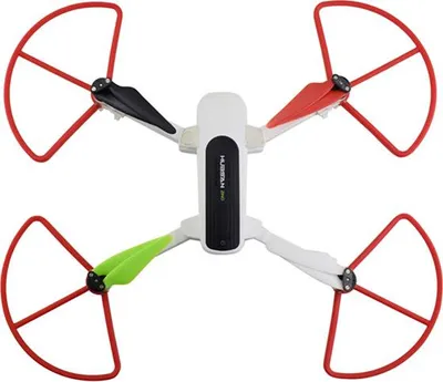 Zdjęcie produktu dla 4PCS Pokrywa szybkiego uwalniania Hubsan Zino H117S Quadcopter Akcesoria do zdalnej ochrony drona Pierścień czerwony
