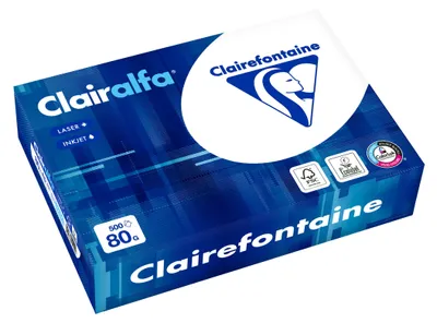 Immagine prodotto di Clairalfa 1910C Multifunktionspapier DIN A5 80 g/qm extra weiß
