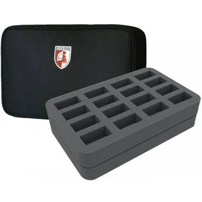 Productafbeelding van MINI tas voor 32 Blood Bowl miniaturen met een basis van 25 mm