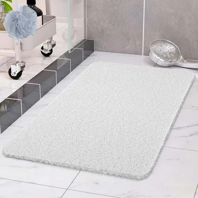 Obrázek produktu pro Uniqoos® Protiskuzová sprchová podložka z měkkého PVC – 40 x 60 cm, bezpečné přilnavost bez použití přísavek a rychlé schnutí díky odtokovým otvorům