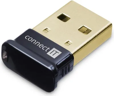 Produktbild von Connect IT CFF-1100-BK, Kabellos, USB, Bluetooth, Schwarz