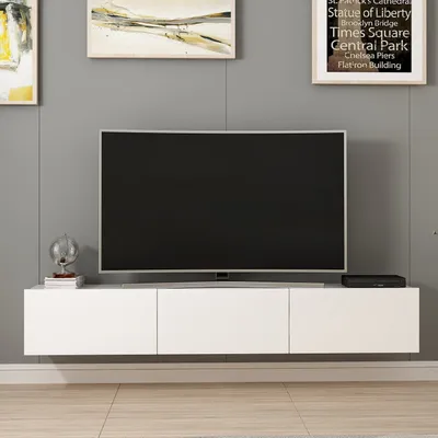 Immagine prodotto di Skye Decor, Rigel - Bianco, Mobili TV, bianco, 180 x 30 x 32 cm