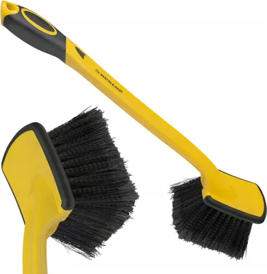 Zdjęcie produktu dla Dunlop szczotka do mycia kół felg opon długi uchwyt 49cm