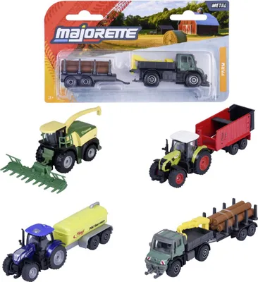 Zdjęcie produktu dla Majorette Farm Trailer, Trailer, 3 lat(a), Wielobarwny