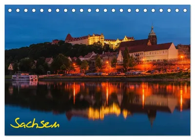 Produktbild von Sachsen (Tischkalender 2027 DIN A5 quer), CALVENDO Monatskalender