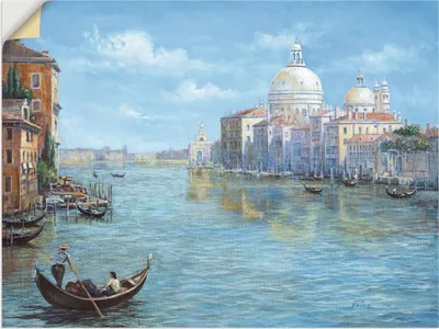 Produktbild von ARTland Wandbild, selbstklebend Venedig II Größe: 120x90 cm