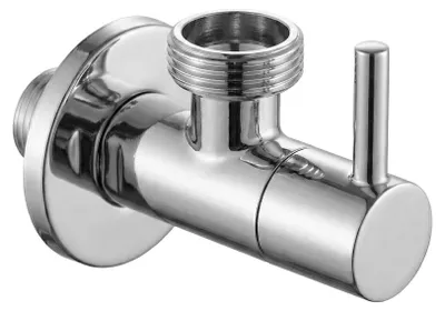Zdjęcie produktu dla Rea Zawór Kątowy 1/2" X 3/4" Chrom