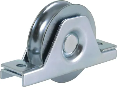 Produktbild von 80-mm-Scheibe mit Rundnut in Halterung