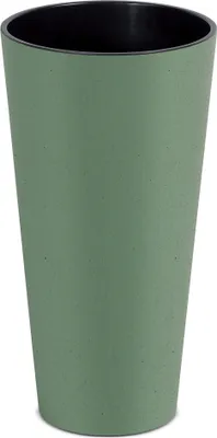 Obrázok produktu pre Kvetináč TUBUS SLIM ECO WOOD zelený 30,0 cm