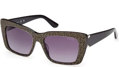 Produktbild von Guess Gu7890 Damen-sonnenbrille Schwarz  Mann Schwarz One Size