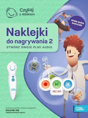 Zdjęcie produktu dla Czytaj z Albikiem. Naklejki do nagrywania 2