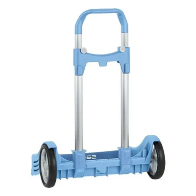 Produktbild von Safta Evolution Backpack Trolley Hellblau 40 x 85 x 28 cm