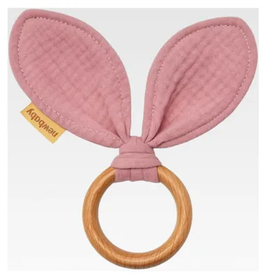 Produktbild von Beißring für Babyohren in Rosa