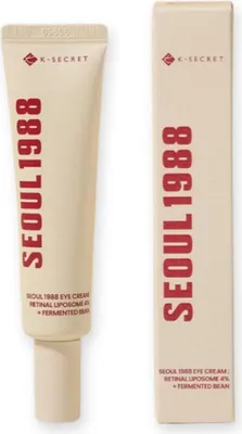 Produktbild von K-Secret SEOUL 1988 Eye Cream Retinal Liposome 4 % + Fermented Bean 30ml, Regenerierend, Vegan, Ohne Parfum , Anti-Aging, Feuchtigkeitsspendend, Hautstraffend, Antioxidativ
