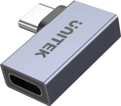 Zdjęcie produktu dla Unitek Adapter USB-C na USB-C kątowy płaski 40Gbps