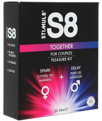 Zdjęcie produktu dla Stimul8 - Zestaw Dla Par S8 Together 2 X 30 Ml