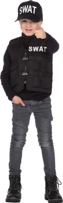 Produktbild von SWAT Weste für Kinder Kindergröße: 128-140