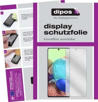Produktbild von Schutzfolie für Samsung Galaxy A71 5G Display Folie klar Displayschutzfolie