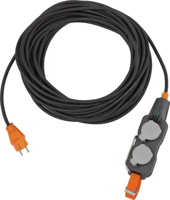 Produktbild von Brennenstuhl 9162100160 Strom Verlängerungskabel 16 A Grau, Orange 10 m (9162100160)