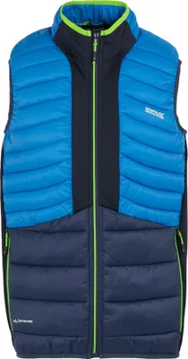 Produktbild von Regatta - "Leedre" Weste Hybrid für Herren RG11151 (XL) (Königsblau/Marineblau)