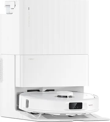 Produktbild von Roborock Qrevo MaxV, Kombi, Weiß, Rund, Staubbeutel, Ladend, Purification, 63 dB