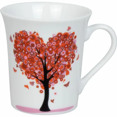 Immagine prodotto di Könitz Becher Love Grows, Tasse, Liebe, Porzellan, Rot, 410 ml, 11 1 100 2739