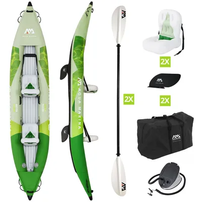 Produktbild von Aqua Marina BETTA 412 aufblasbares Kajak Set 2 Personen 412 cm Kanu Boot Type A