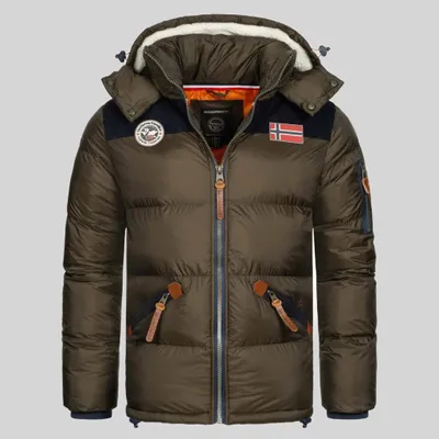 Produktbild von Geographical Norway Herren CELIAN Jacke Olive Größe M WY3928H/GN/Kaki