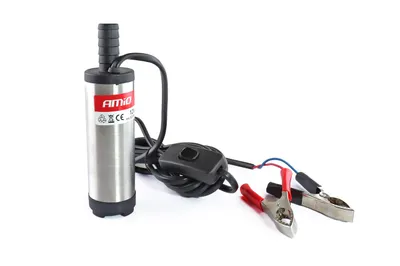 Obrázok produktu pre AMiO Elektrické čerpadlo na naftu 12V ponorné, priemer 38 mm
