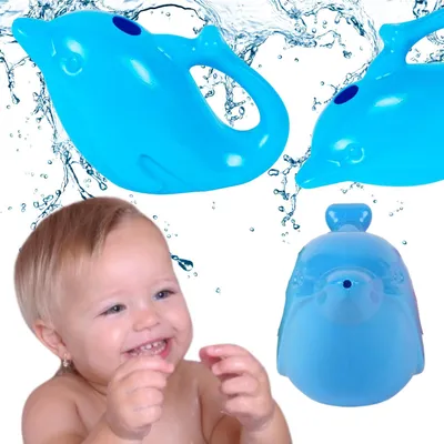 Produktbild von Gießkanne in Delfinform, bequemer Griff, Garten- und Badespielzeug 6856