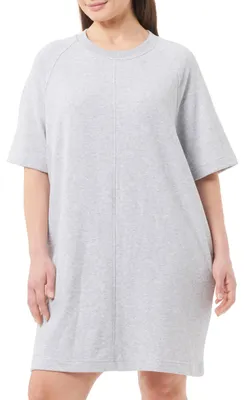 Produktbild von DreiMaster Maritim Women's Sweatshirtkleid Dress, Hellgrau Melange, X-Small