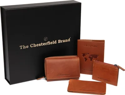 Produktbild von The Chesterfield Brand Geldbörse RFID Schutz Leder 11.5 cm Geschenkbox