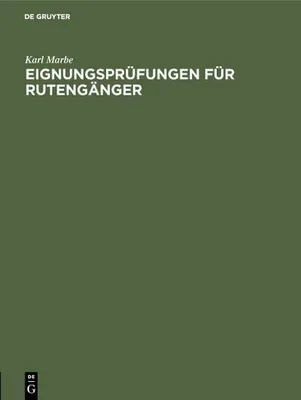 Produktbild von Eignungsprüfungen für Rutengänger