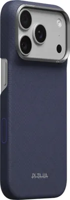 Obrázok produktu pre Púzdro PITAKA Edge Case Weaving – Sapphire pre iPhone 18 Pro / 17 Pro, modrá farba