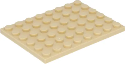 Zdjęcie produktu dla 50 sztuk paneli budowlanych 6x8 w kolorze beżowym