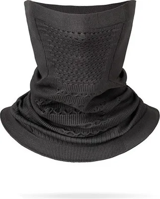 Immagine prodotto di INF Scaldacollo Termico da Sci - Maschera Antivento a V per Sport Invernali Grigio