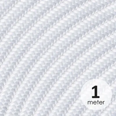 Produktbild von Home Sweet Home Bügelschnur, weiß, pro Meter bestellen.