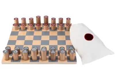 Produktbild von Holz Schach Spiel Konzentrationsspiel Kinder ab 6 Jahren