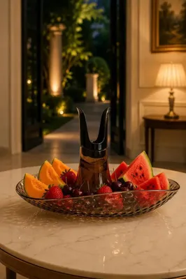 Immagine prodotto di Porta Frutta da Tavolo - Colore Nero - Modello Perica