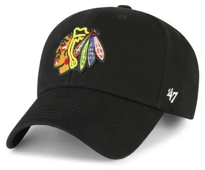 Immagine prodotto di Cappellino con visiera regolabile 47 Brand - LEGEND Chicago Blackhawks nero