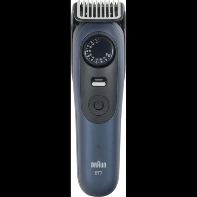 Produktbild von Braun BeardTrimmer 7 BT7520, Waschbar, Akku, Schwarz, Blau