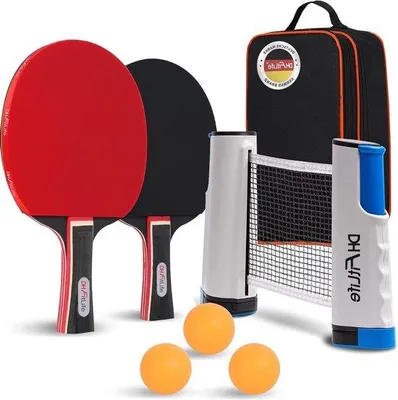 Produktbild von Tischtennisspielzeug-Set für 2 Spieler mit abnehmbarem Tischtennisnet