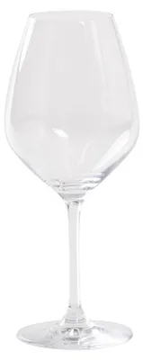 Zdjęcie produktu dla Zestaw 6 kryształowych kieliszków do degustacji średnich czerwonych win, pojemność 43 cl, elegancki i transparentny design