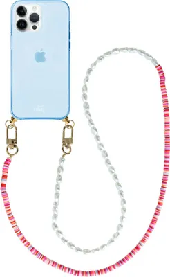 Produktbild von Island Girl Cord Hülle Blue - Long Cord  - Kompatibel mit iPhone 12 Pro